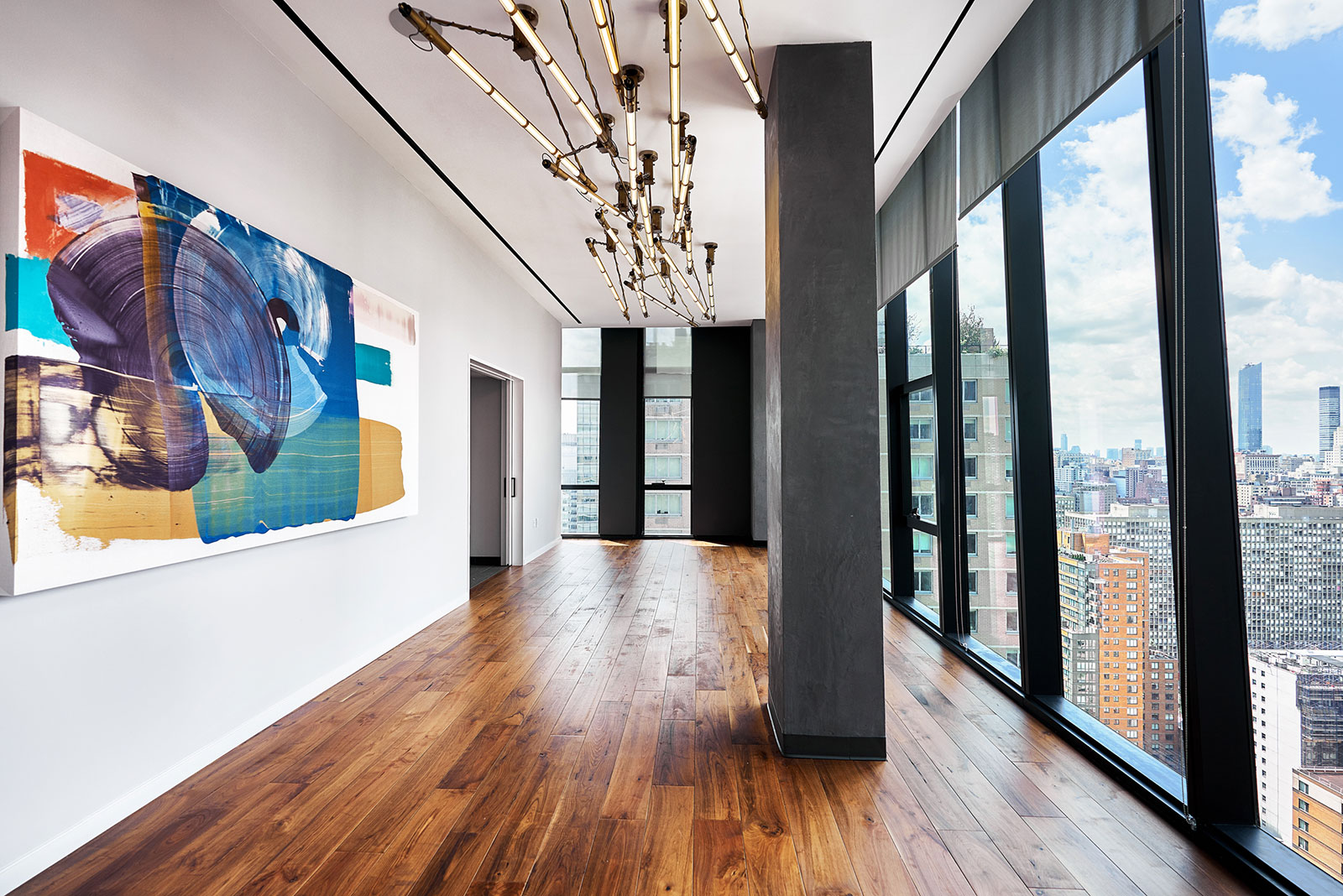 The Copper's art gallery and event space in Murray Hill, for hosting community & private events with NYC skyline views.