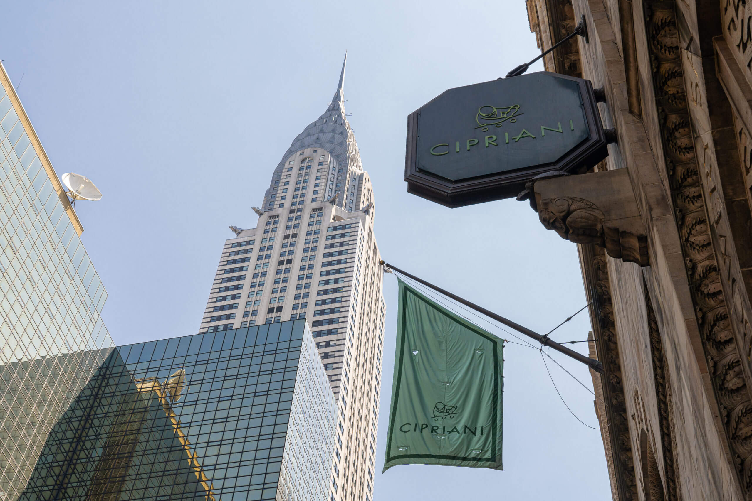 World-famous Cipriani and the Chrysler Building, 2 of Manhattan's most iconic attractions near The Copper NYC apartments.